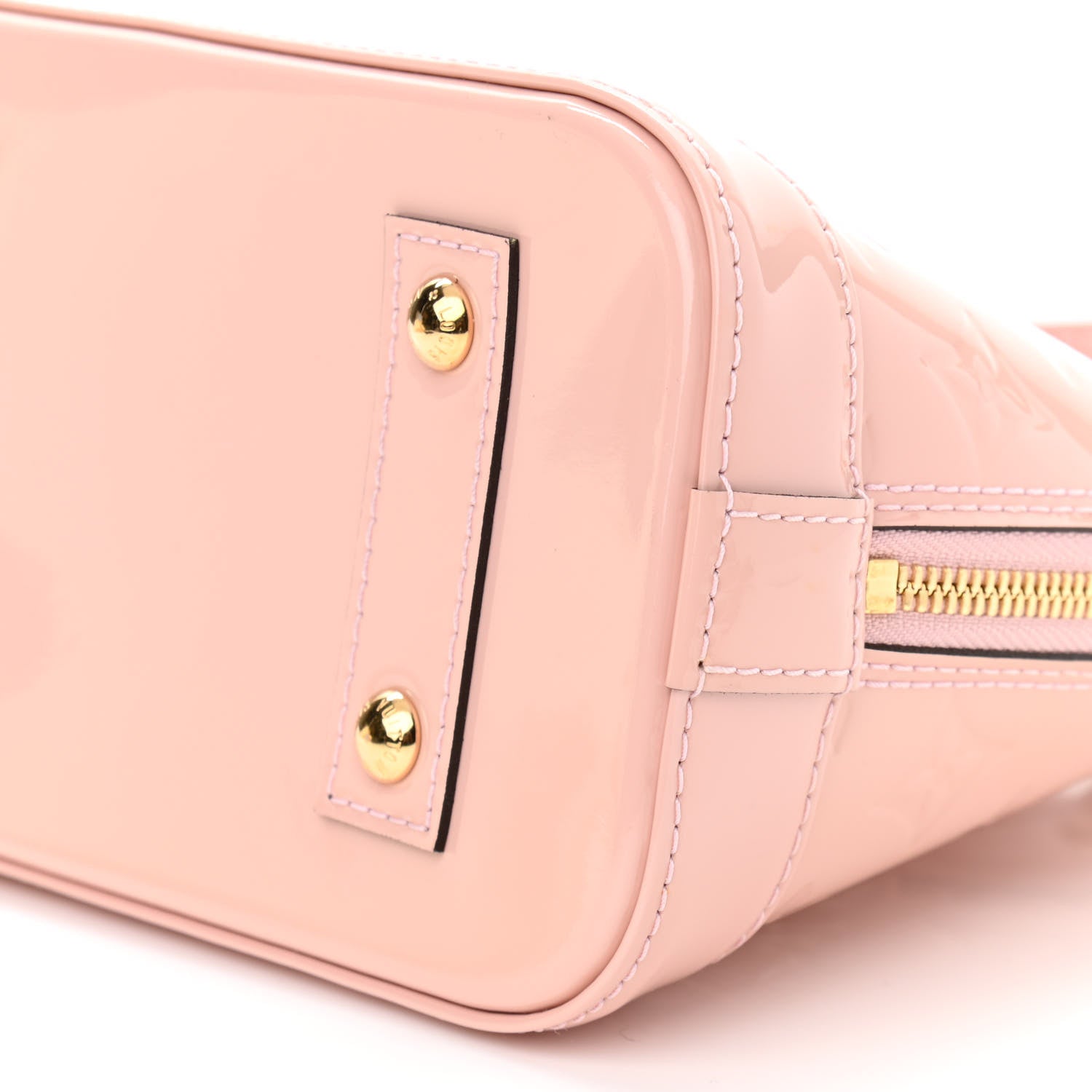 Louis Vuitton Vernis Alma BB Rose Ballerine 9 of 9