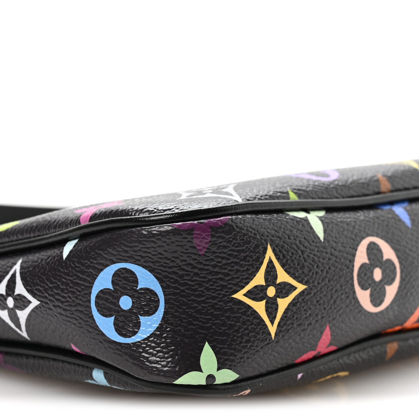 LV X TM Monogram Multicolor Pochette Accessories Black