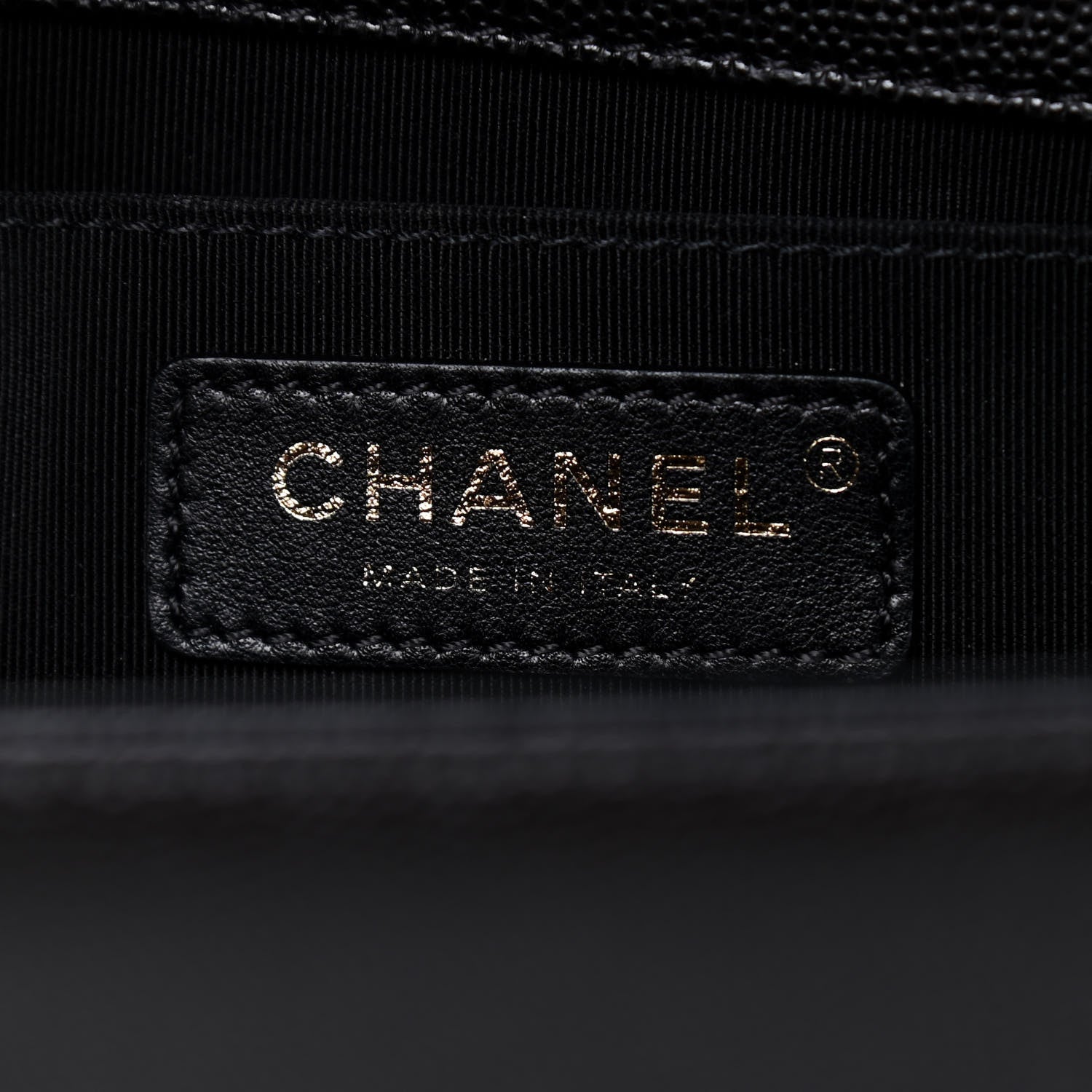Chanel Caviar Quilted Medium Boy Flap Black 6 of 9