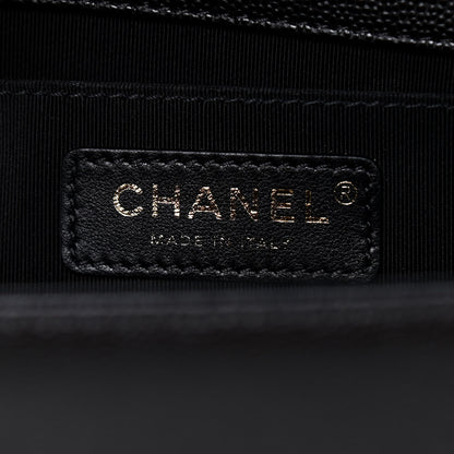 Chanel Caviar Quilted Medium Boy Flap Black 6 of 9