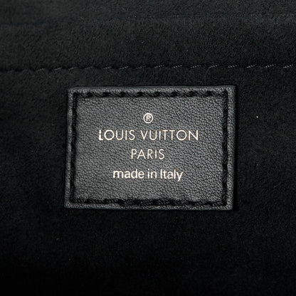 Louis Vuitton LOUIS VUITTON Calfskin New Wave Chain MM Black 6 of 15