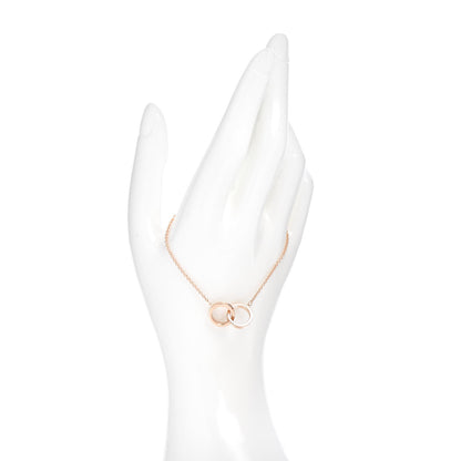 Tiffany 18K Rose Gold 1837 Interlocking Circles Bracelet 2 of 4