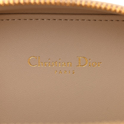Christian Dior Calfskin CD Signature Oval Crossbody Camera Bag Caramel Beige 6 of 11