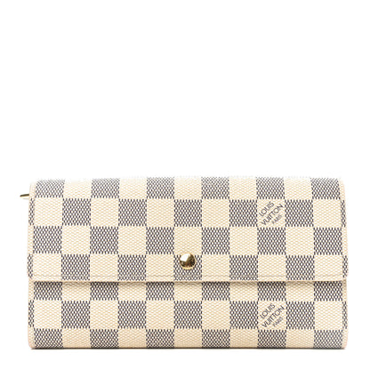Louis Vuitton Damier Azur Sarah Wallet 1 of 4
