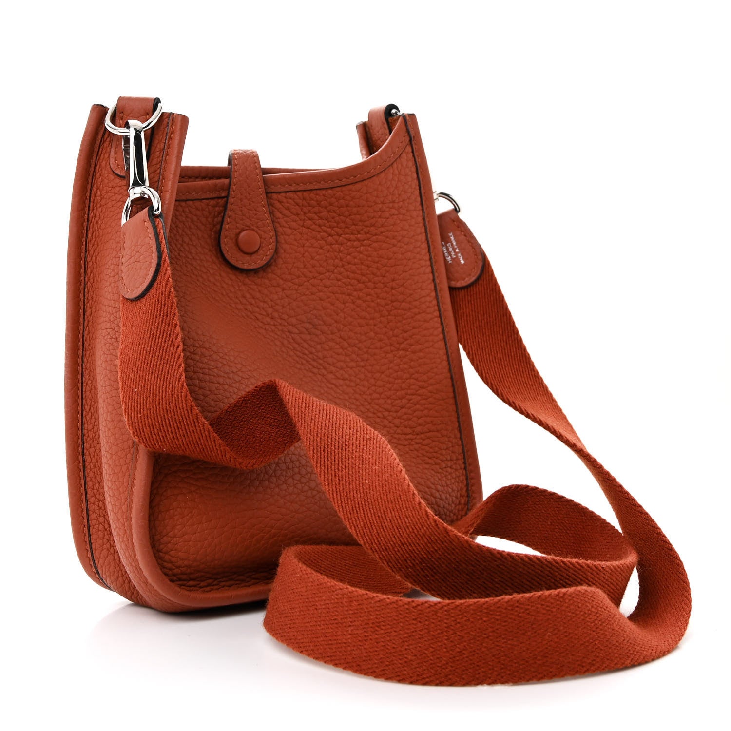 Hermes Taurillon Clemence Evelyne TPM Cuivre 3 of 12