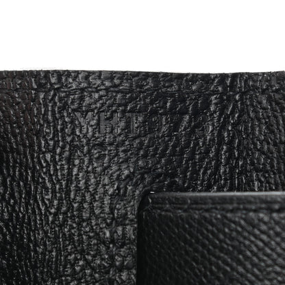 Hermes Madame Calfskin Kelly Retourne 28 Black 7 of 11