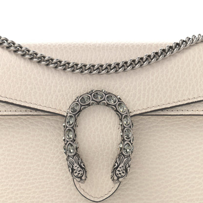 Gucci Dollar Calfskin Crystal Super Mini Dionysus Shoulder Bag Mystic White Black Diamond 7 of 11