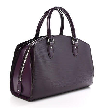 Louis Vuitton Epi Pont-Neuf PM Cassis 3 of 10