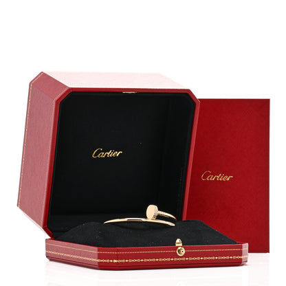 Cartier 18K Yellow Gold Diamond Juste Un Clou Bracelet 16 4 of 4