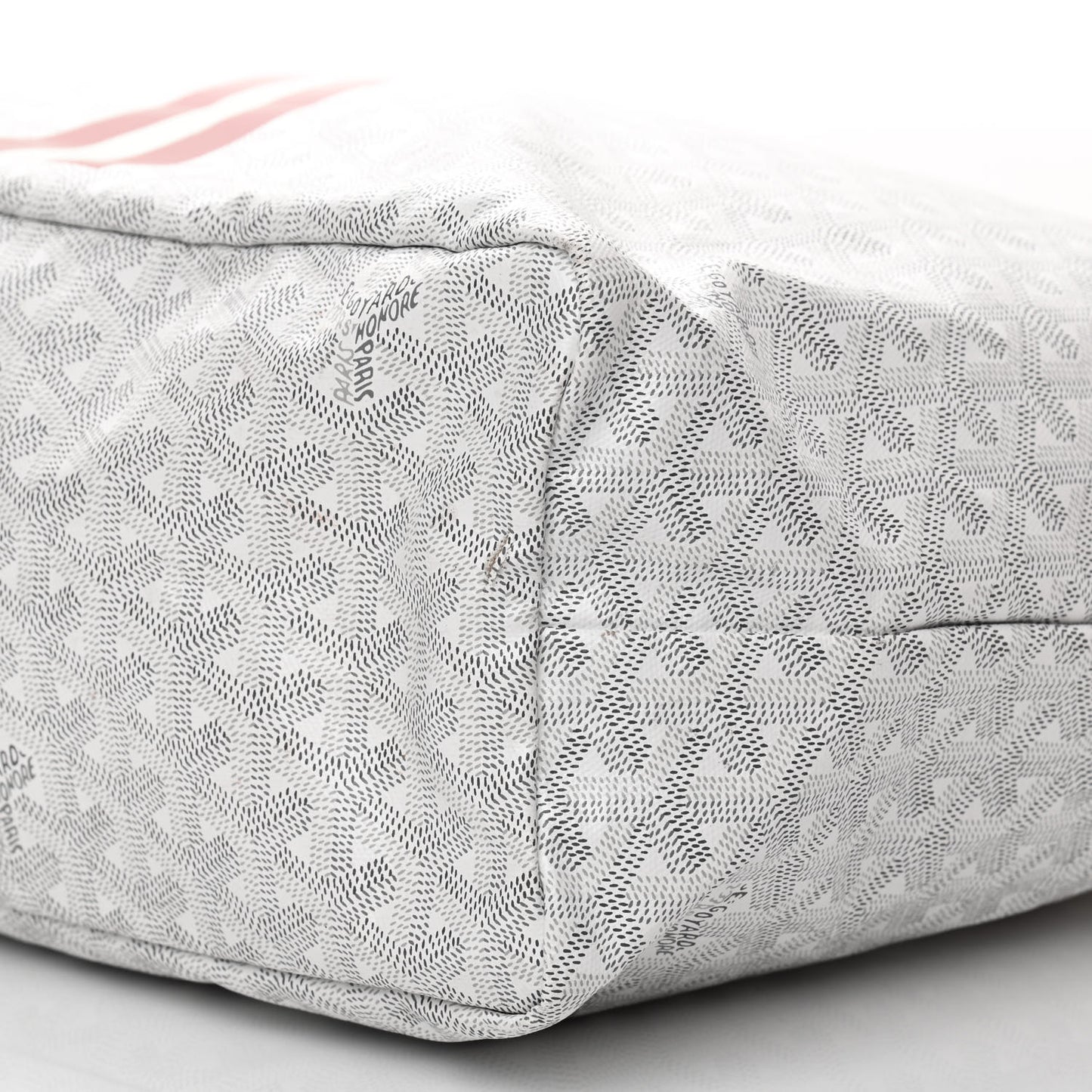 Goyardine Super Cat Saint Louis PM White
