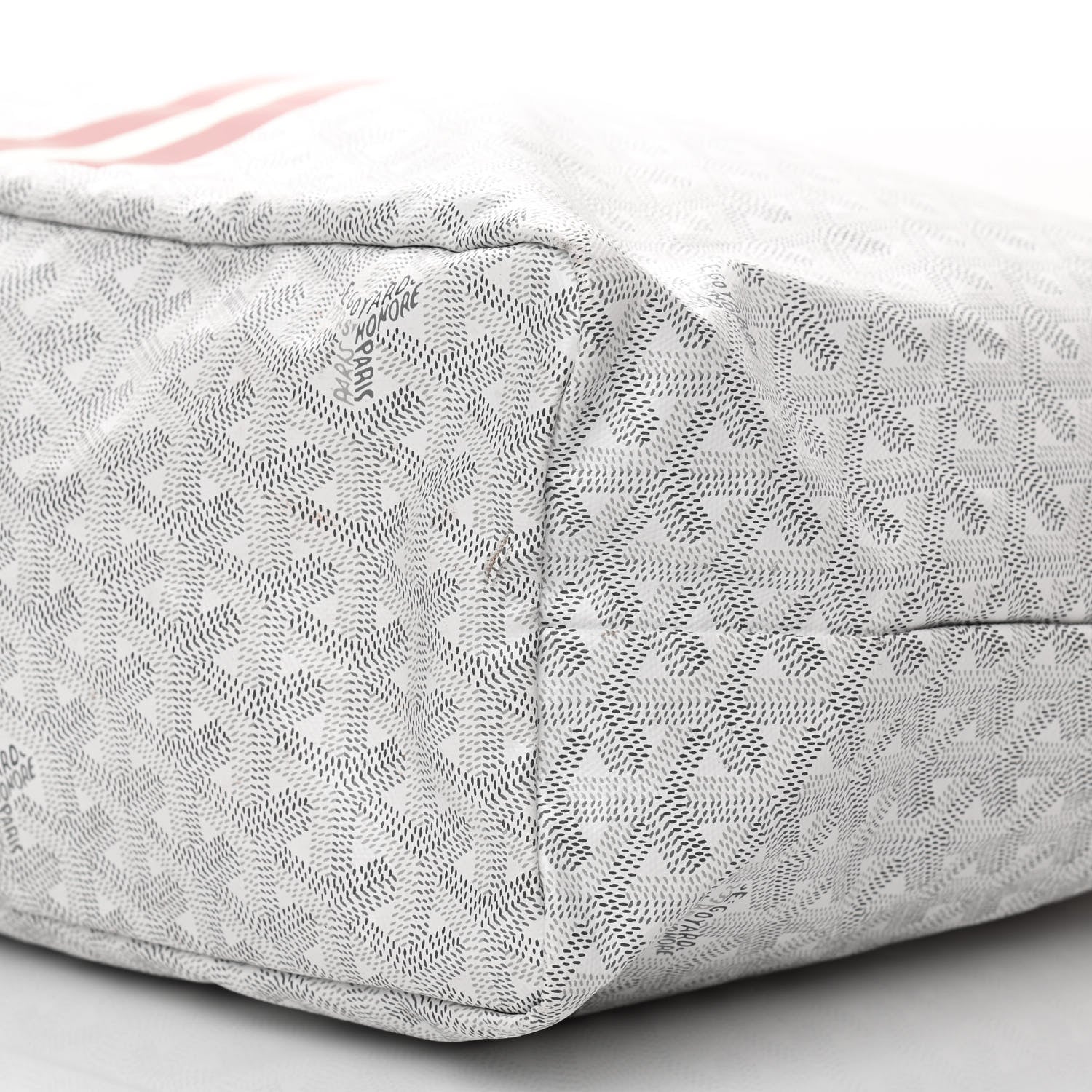Goyard Goyardine Super Cat Saint Louis PM White 10 of 17