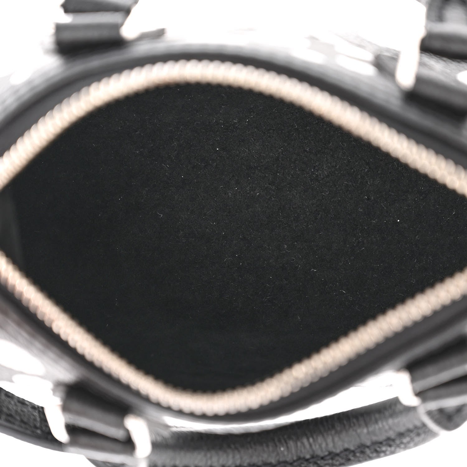 Louis Vuitton LV X YK Empreinte Infinity Dots Nano Speedy Bandouliere Black White 5 of 10