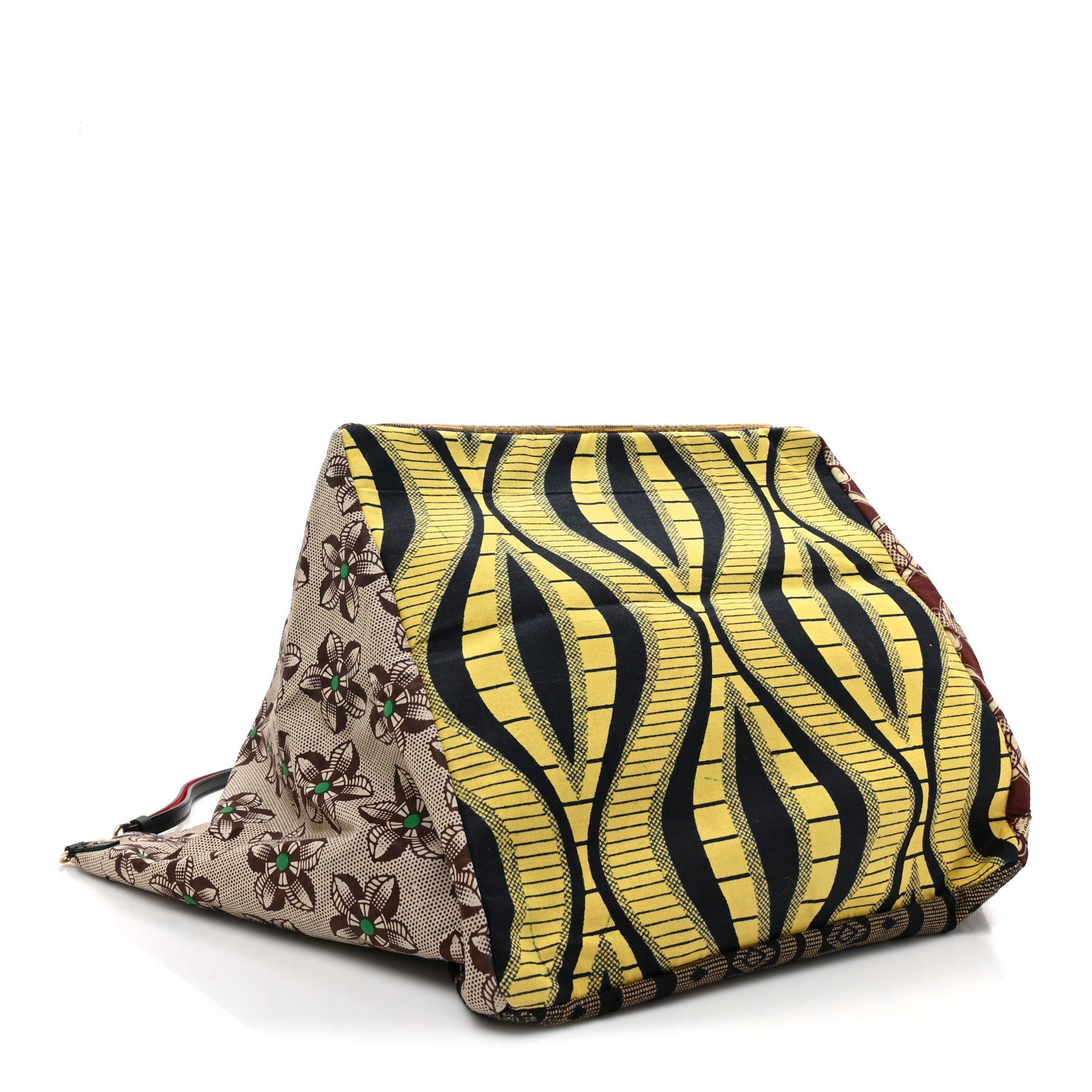 Christian Louboutin Tissu Calfskin Africaba Tote Multicolor 4 of 8