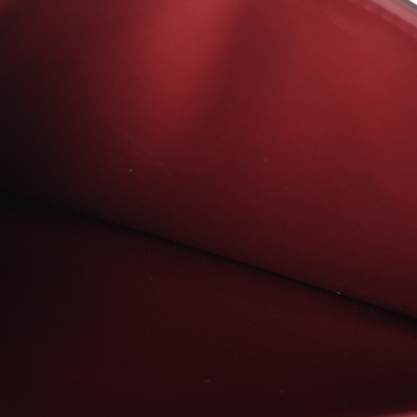 Shiny Calfskin Teen Triomphe Light Burgundy