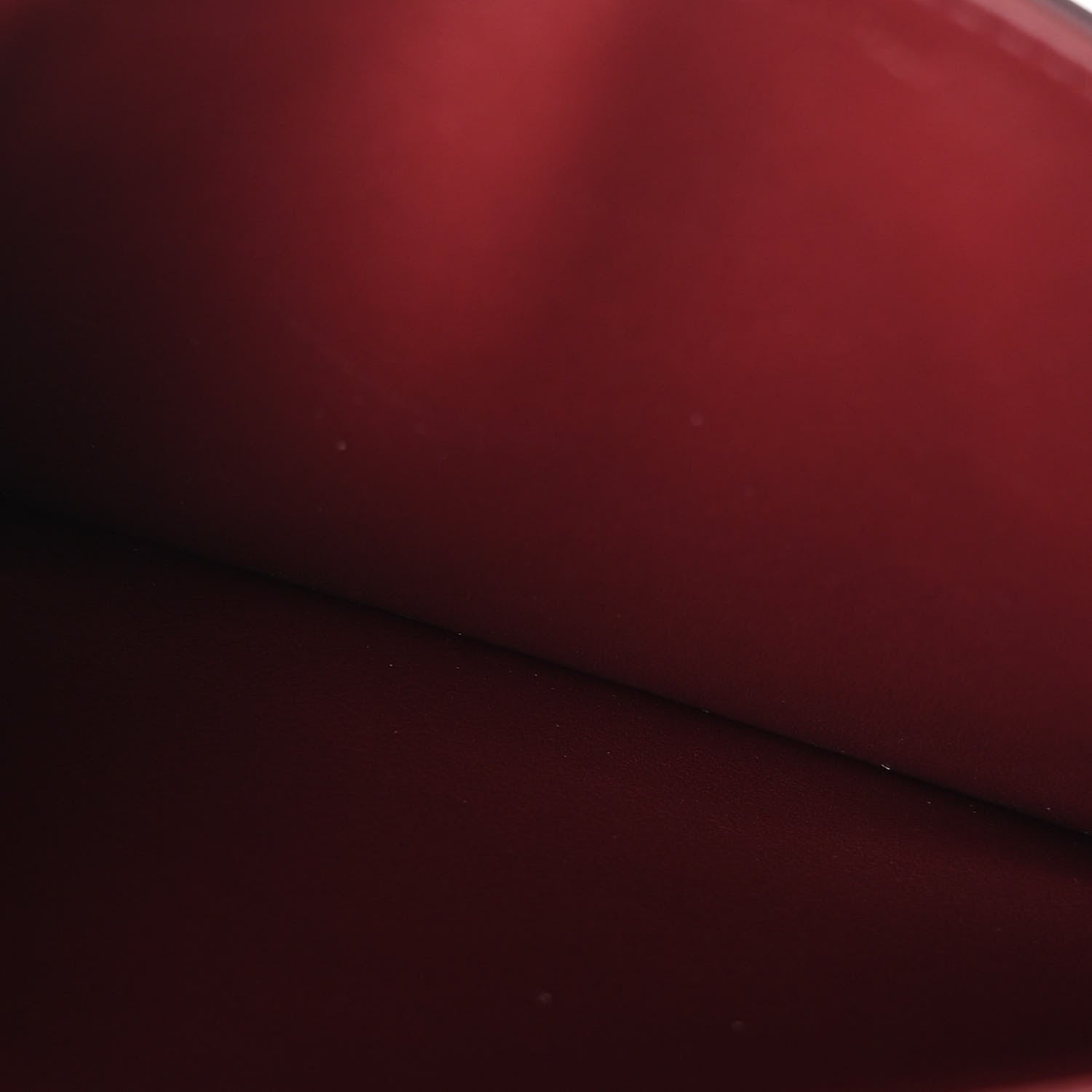 Celine Shiny Calfskin Teen Triomphe Light Burgundy 5 of 15