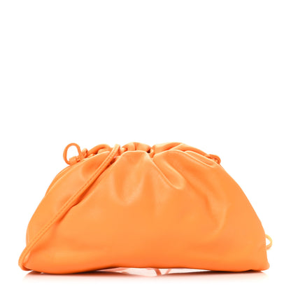 Bottega Veneta Butter Calfskin The Mini Pouch Tangerine 1 of 10