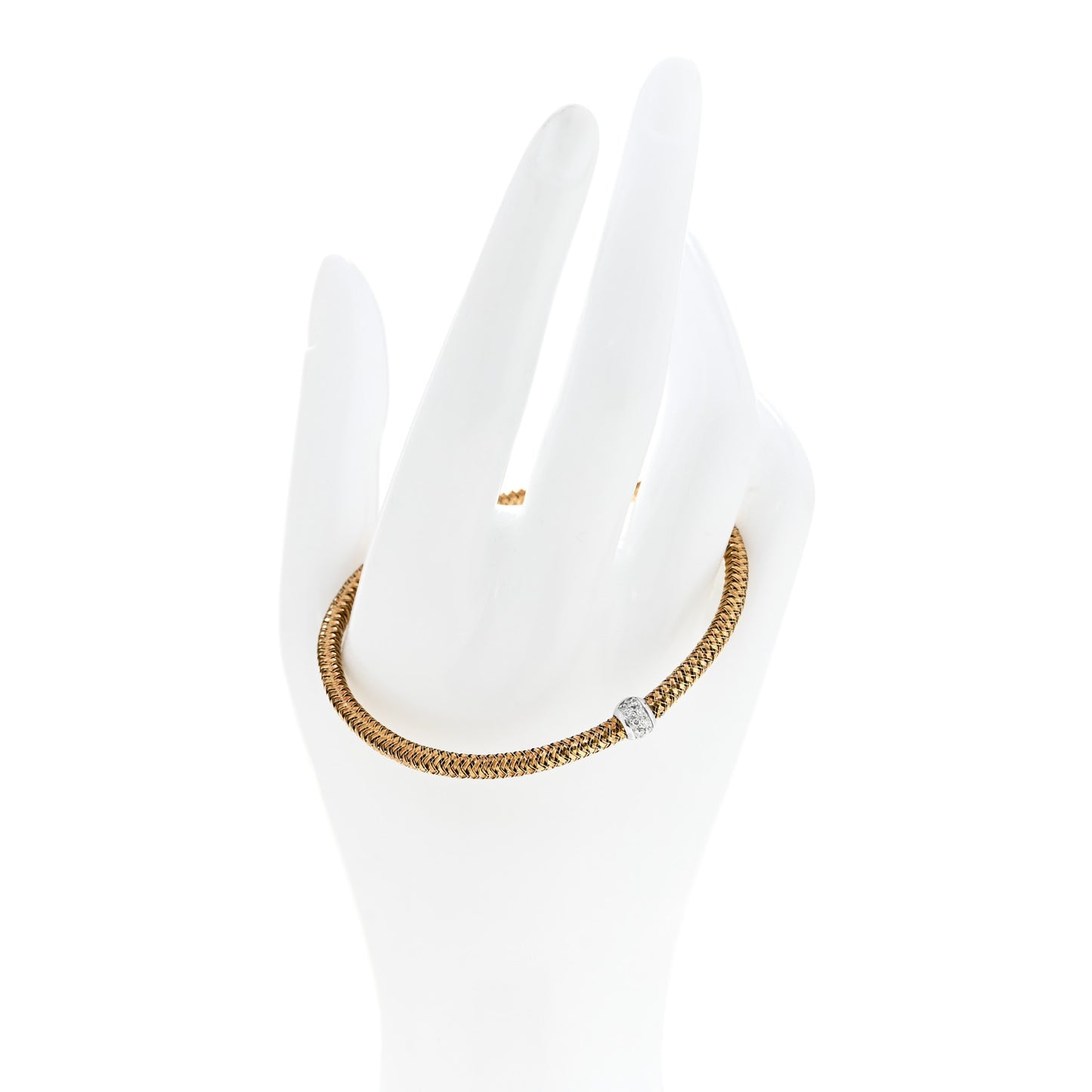 18K Yellow White Gold Diamond Primavera Bracelet