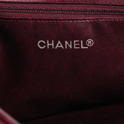 Chanel Lambskin Quilted Shoulder Bag Bordeaux 6 of 7