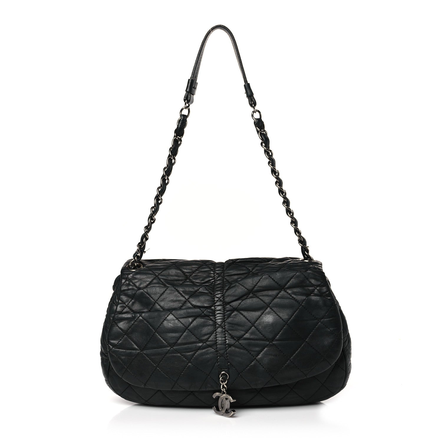 Chanel Lambskin Quilted Small Sharpei Flap Black 1 of 11