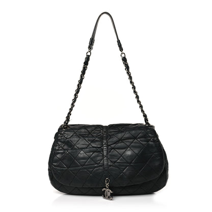 Chanel Lambskin Quilted Small Sharpei Flap Black 1 of 11