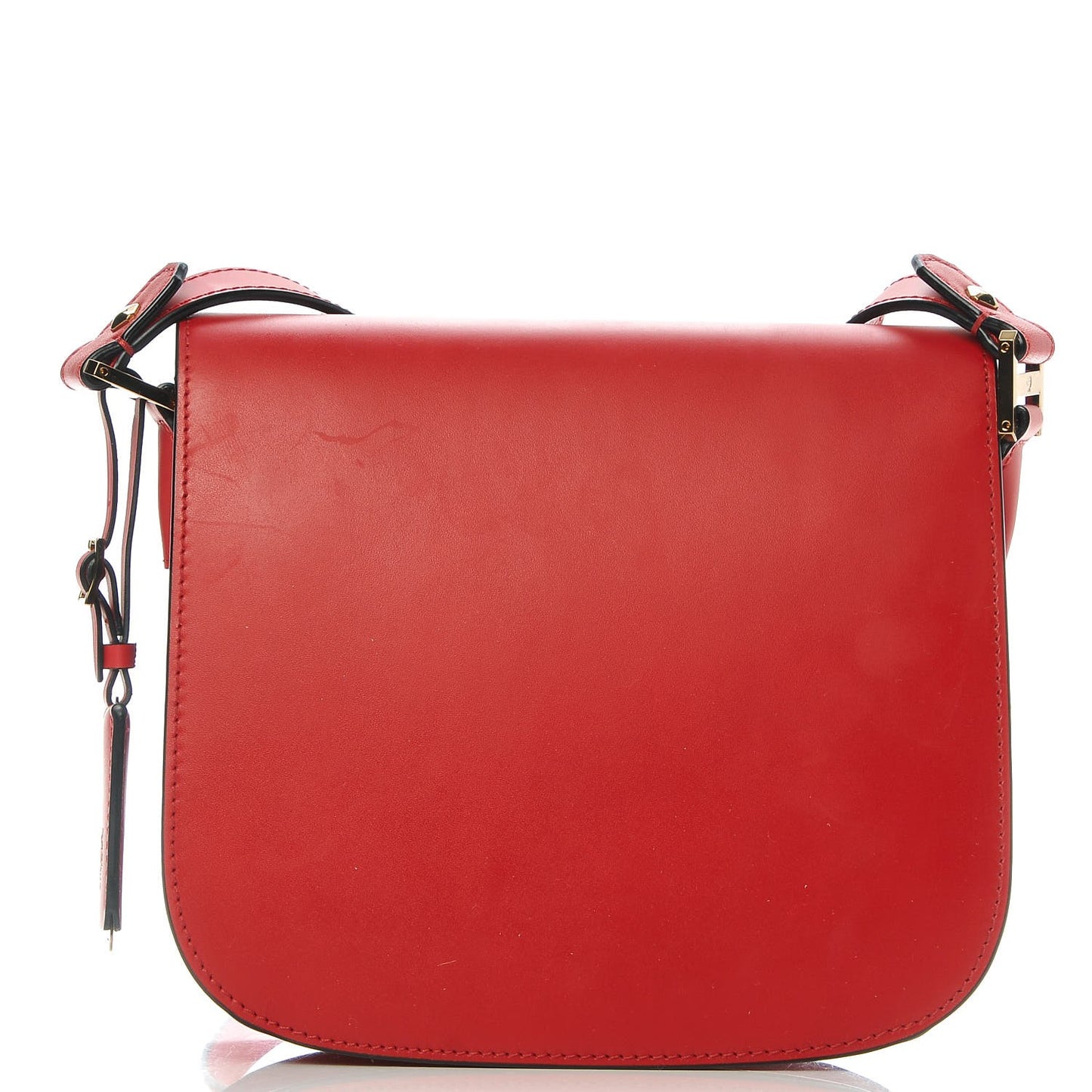 Calfskin Patricia Crossbody Bag Ruby Red