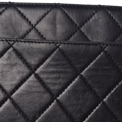 Chanel Lambskin Quilted Tote Black 10 of 13