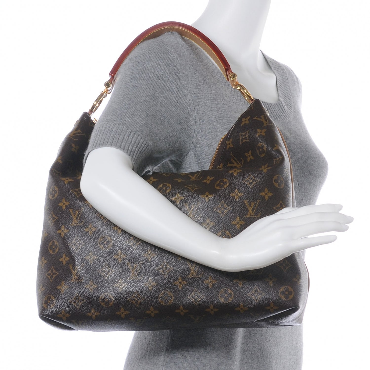 Louis Vuitton Monogram Sully MM 2 of 8