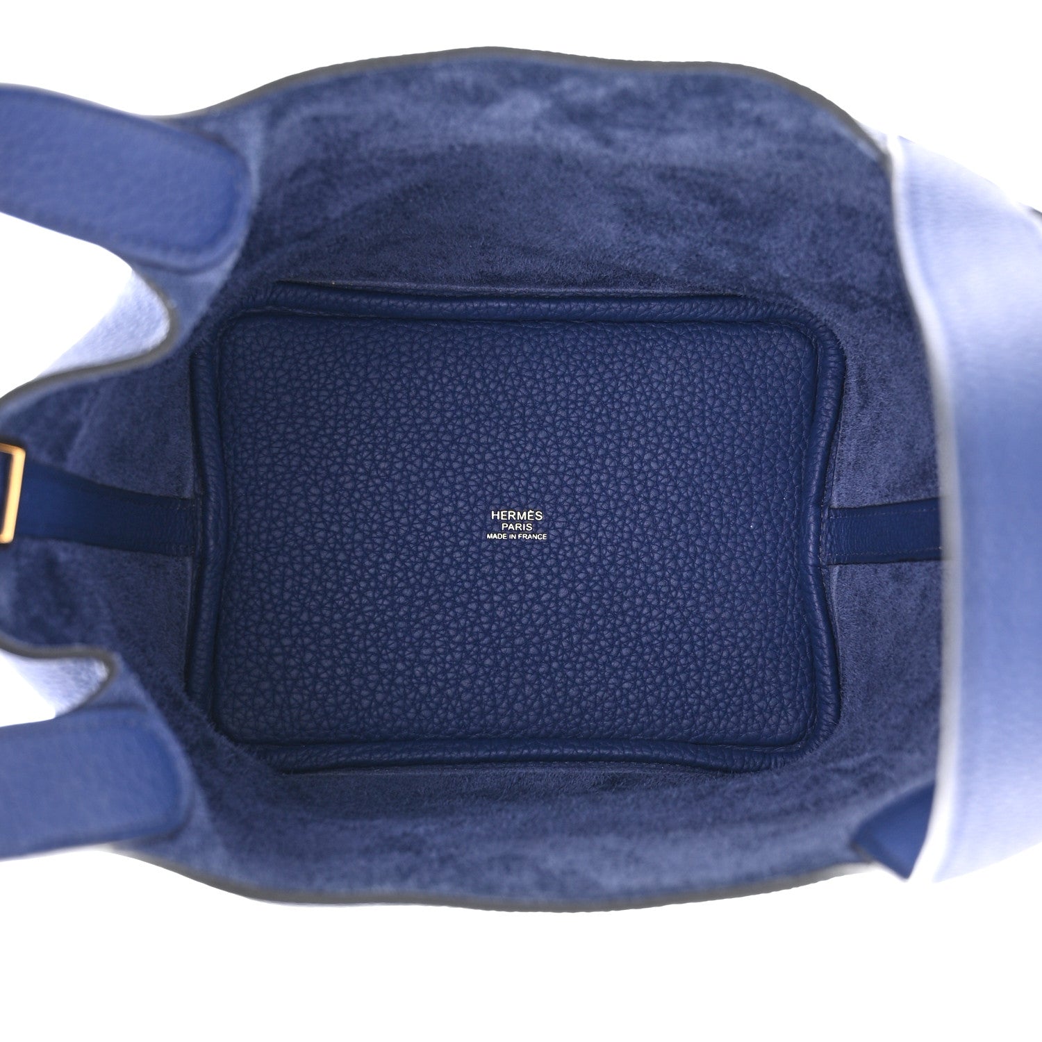 Hermes Taurillon Clemence Picotin Lock 18 PM Bleu Saphir 5 of 11
