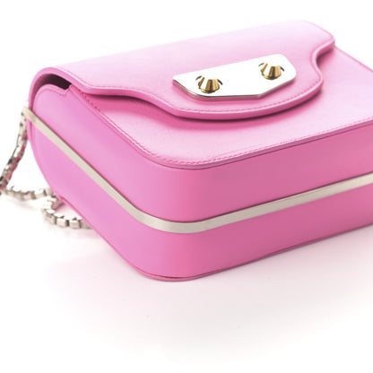Balenciaga Smooth Calfskin Min Neo Classic Chain Box Rose Bubblegum 7 of 8