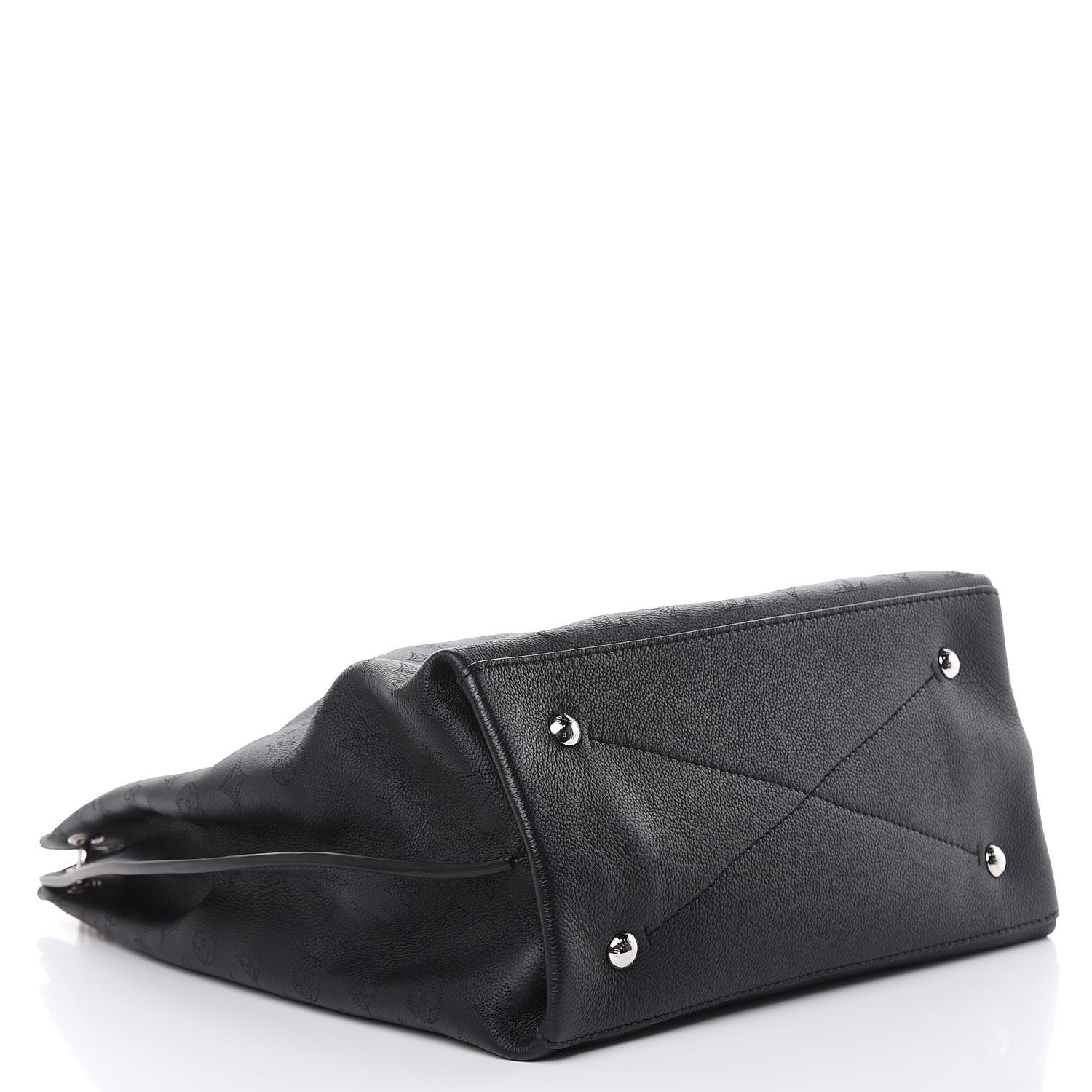 Louis Vuitton Mahina Carmel Hobo Black 4 of 8
