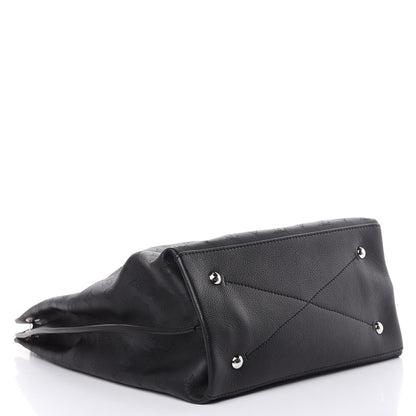 Louis Vuitton Mahina Carmel Hobo Black 4 of 8