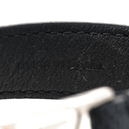Louis Vuitton Mens Damier Graphite Sign It Bracelet 5 of 5