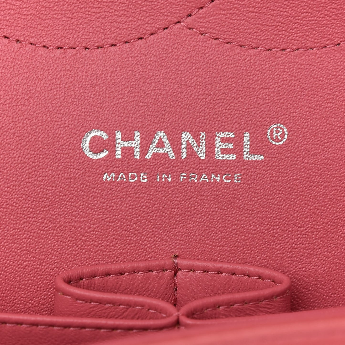 Lambskin Quilted Jumbo Double Flap Pink