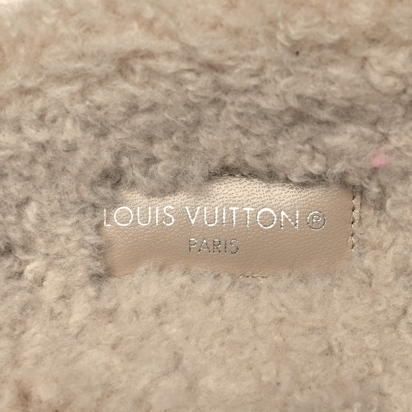 Shearling Paseo Flat Comfort Mule 37 Beige