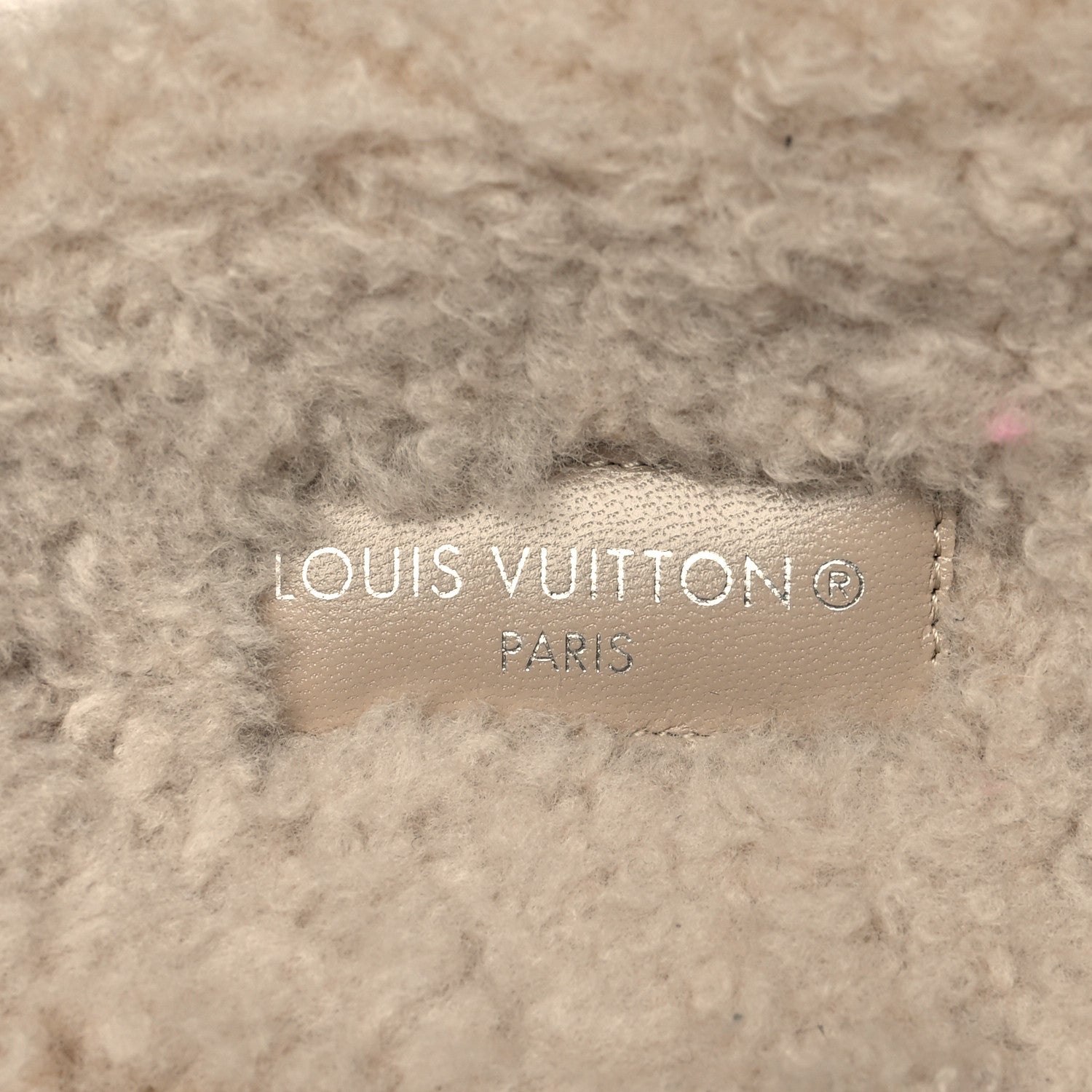 Louis Vuitton Shearling Paseo Flat Comfort Mule 37 Beige 7 of 9
