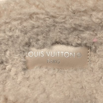 Louis Vuitton Shearling Paseo Flat Comfort Mule 37 Beige 7 of 9