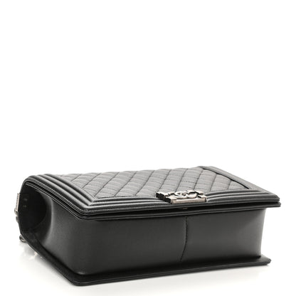 Chanel Caviar Quilted New Medium Boy Flap Black 4 of 11