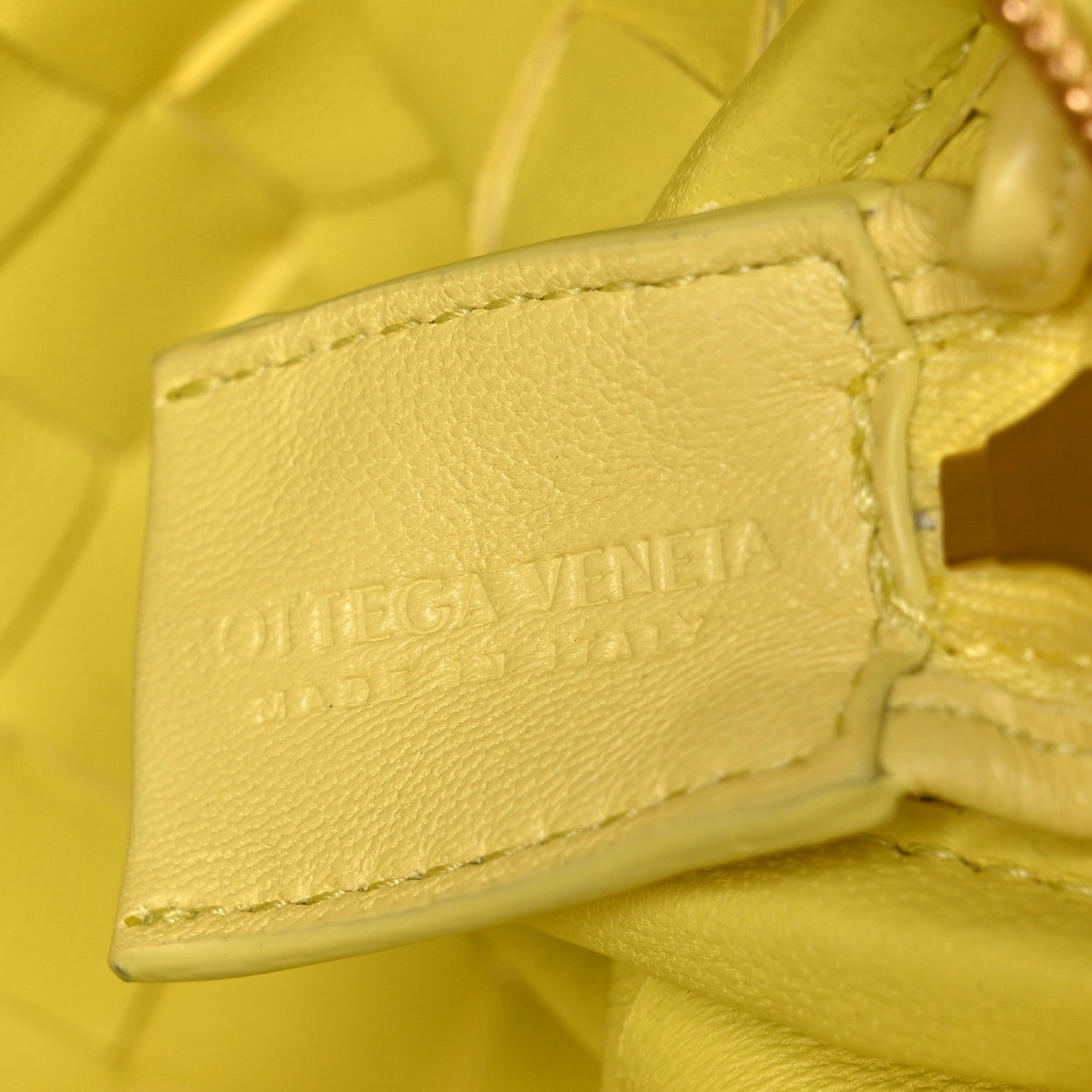 Bottega Veneta Nappa Intrecciato Loop Baguette Bag Sherbert 6 of 9