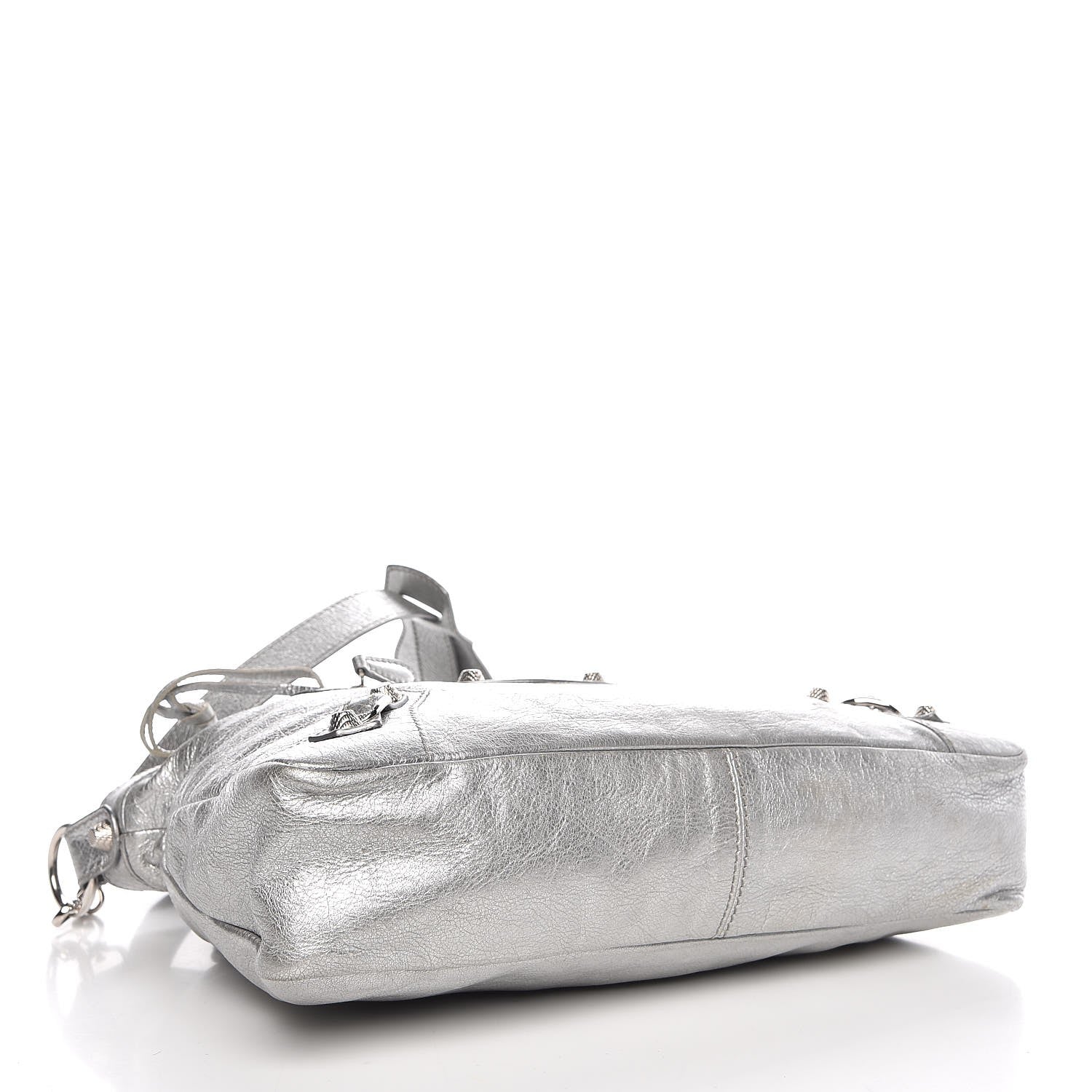 Balenciaga Metallic Agneau Giant 12 Silver Hardware Town Gris Aluminum 5 of 10