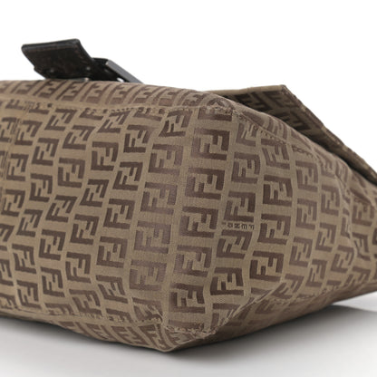 Fendi Zucchino Mama Baguette Dark Brown 7 of 14