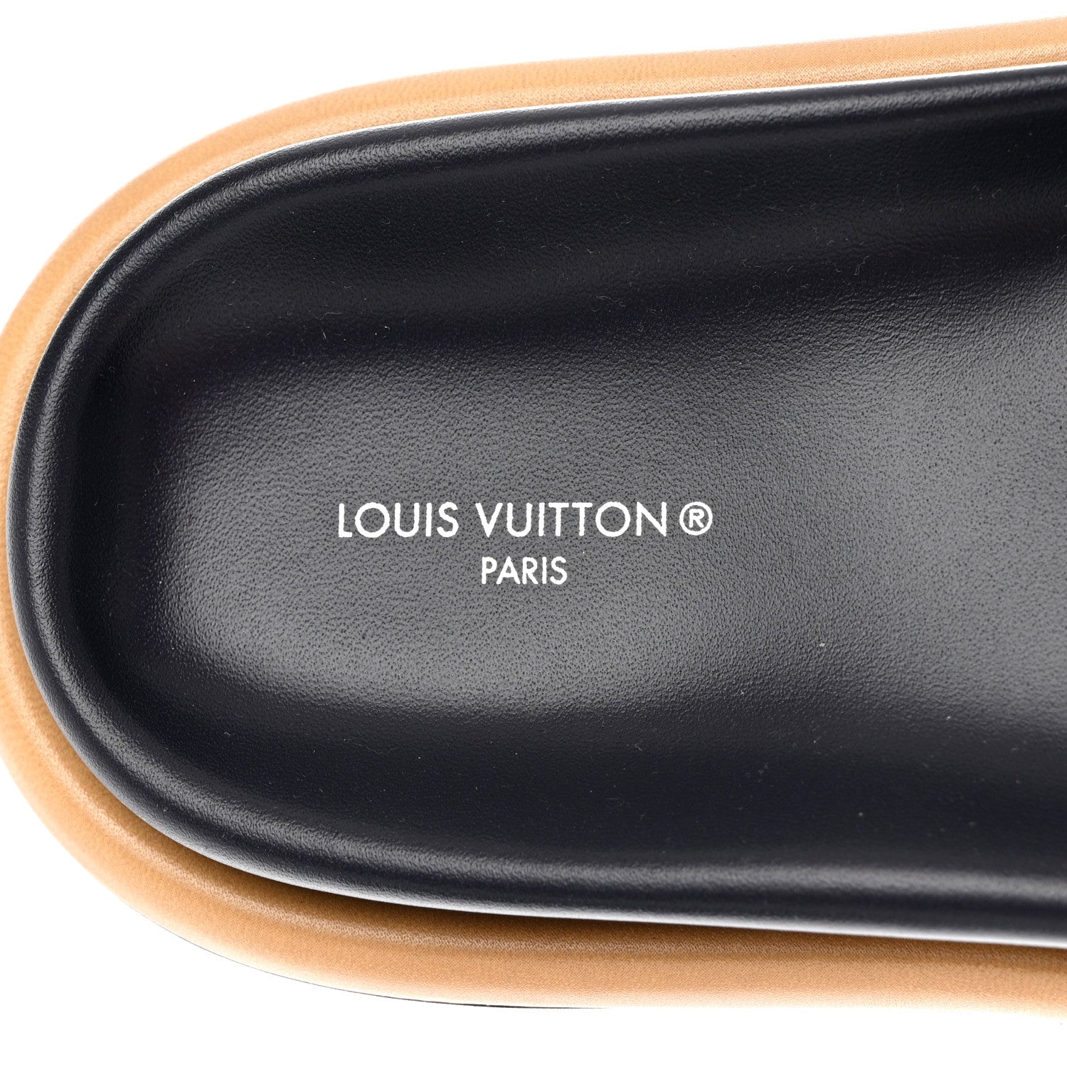 Louis Vuitton Nylon Monogram Womens Pool Pillow Comfort Mules 40 Navy Blue 7 of 8