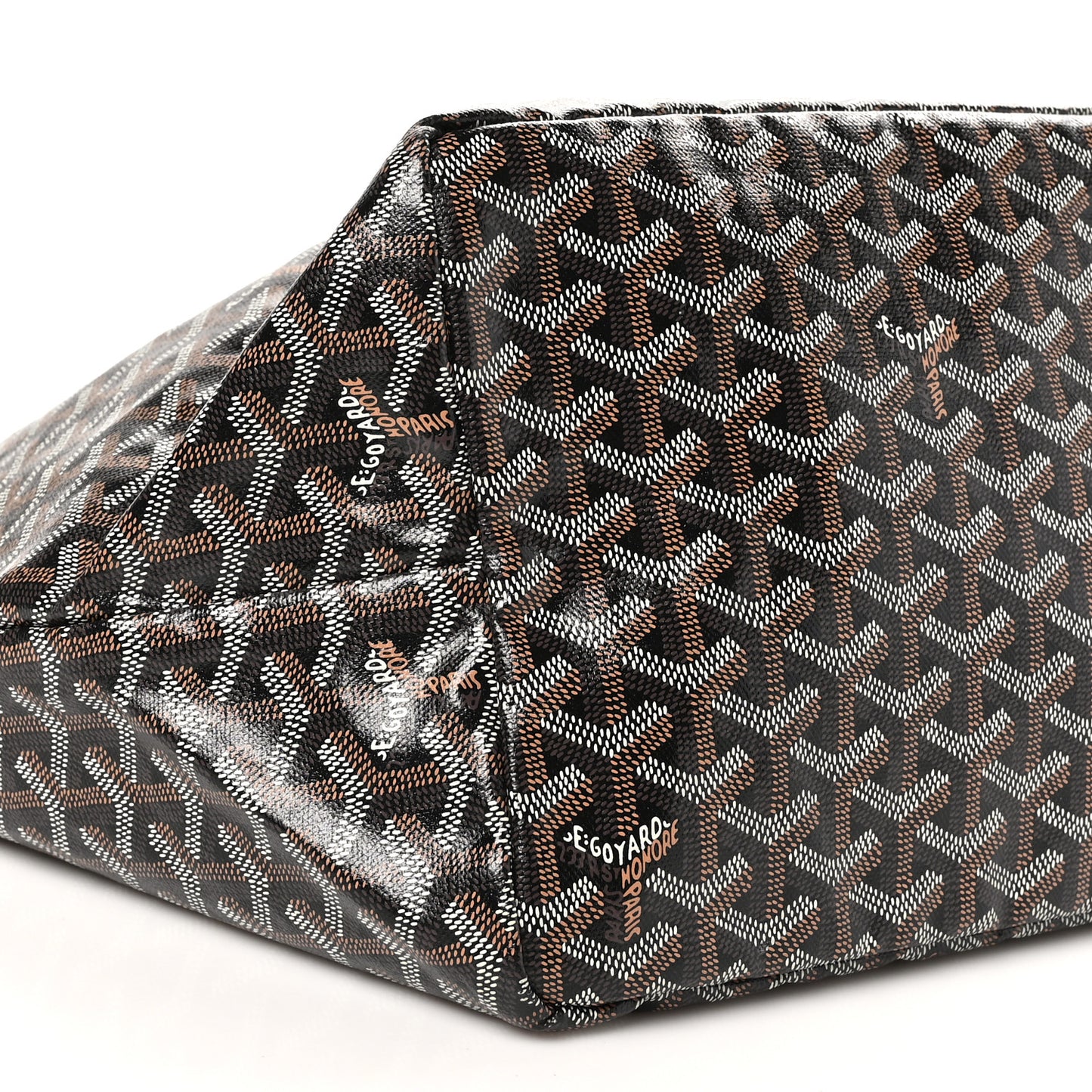 Goyardine Saint Louis GM Black Gold