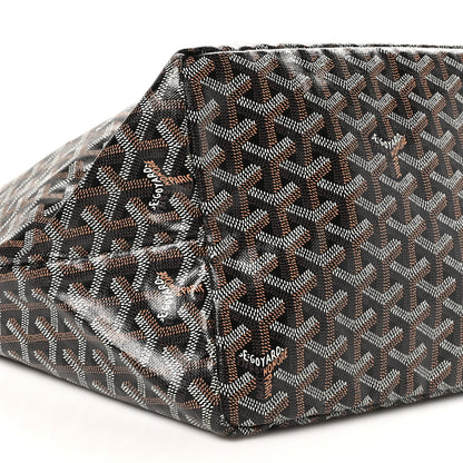 Goyard Goyardine Saint Louis GM Black Gold 10 of 11