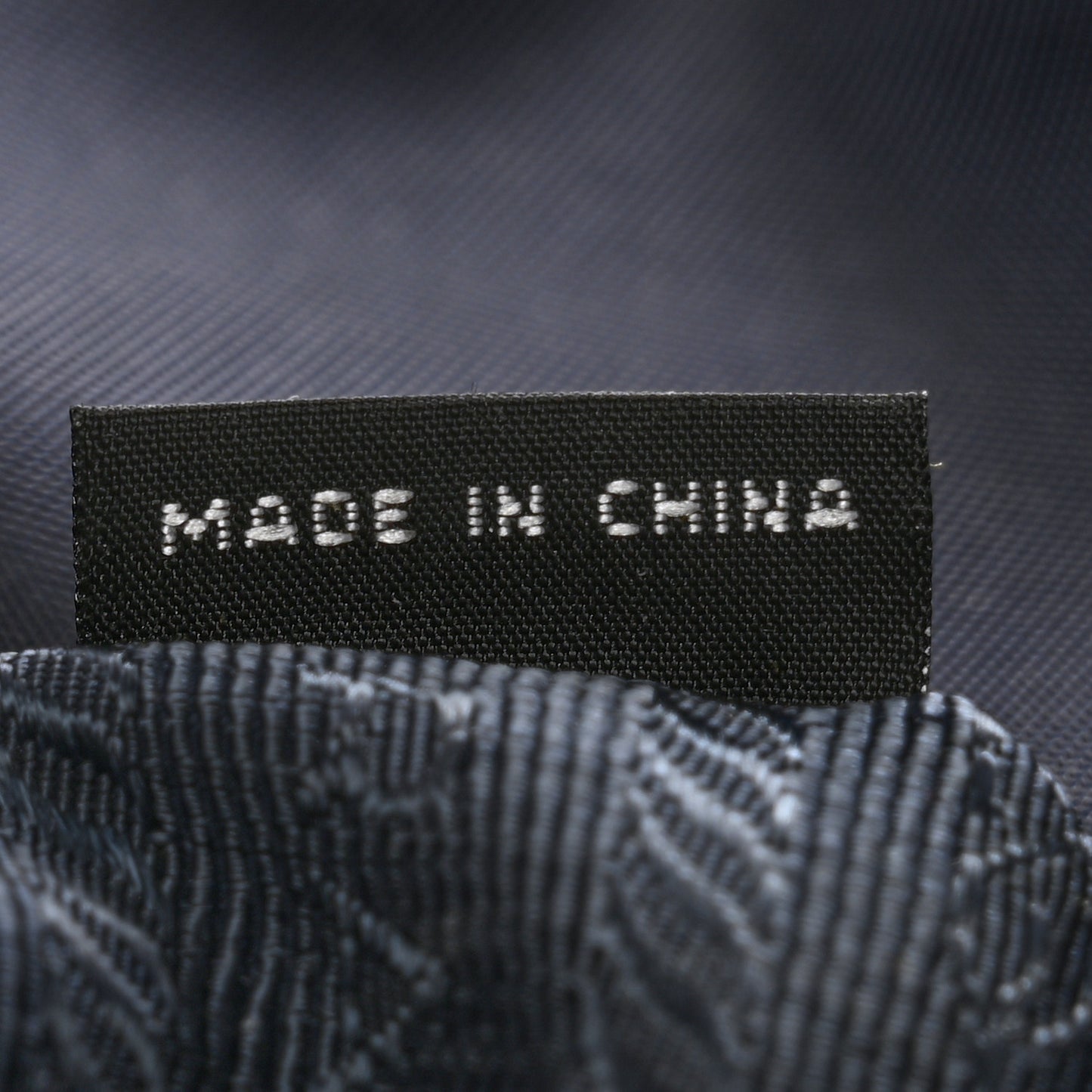 Re-Nylon Saffiano Duffle Bag Navy