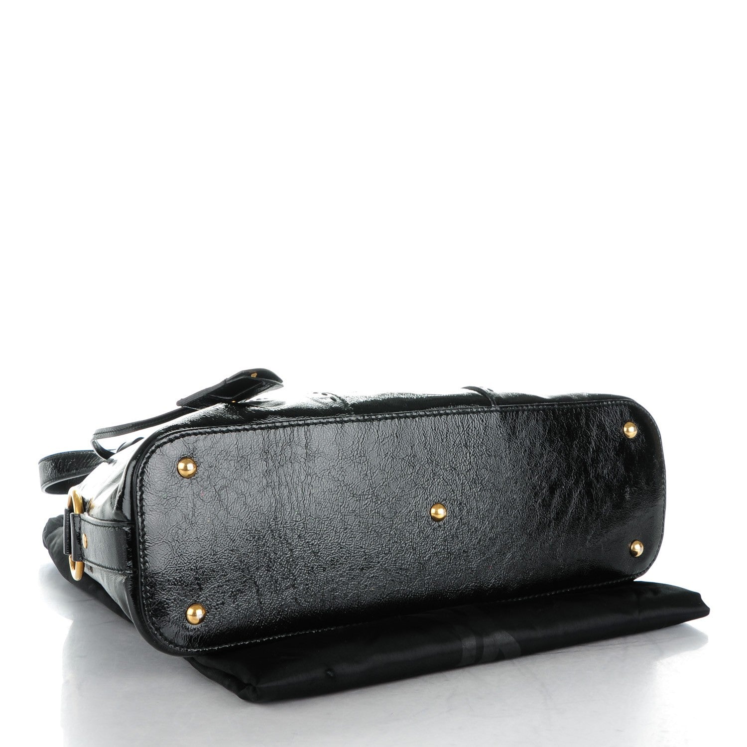 Saint Laurent Patent Large Muse Black 4 of 7