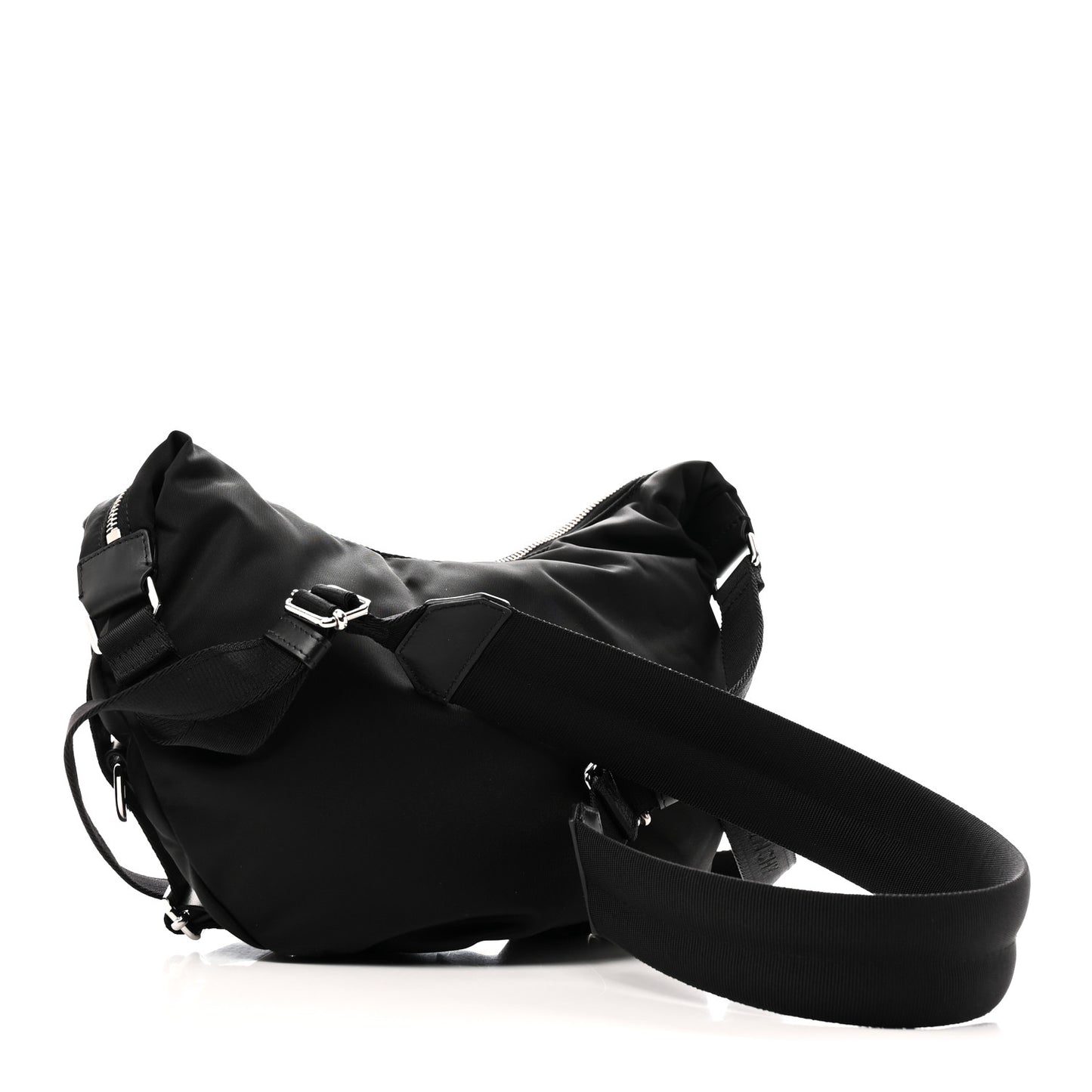 Nylon Voyou Crossbody Bag Black