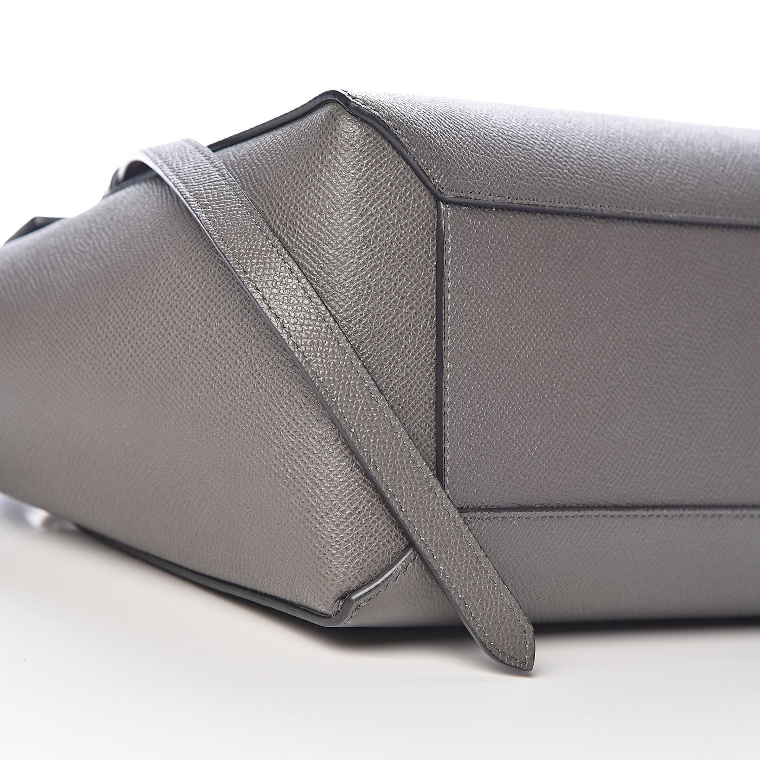 Celine Grained Calfskin Micro Belt Bag Grey 8 of 10