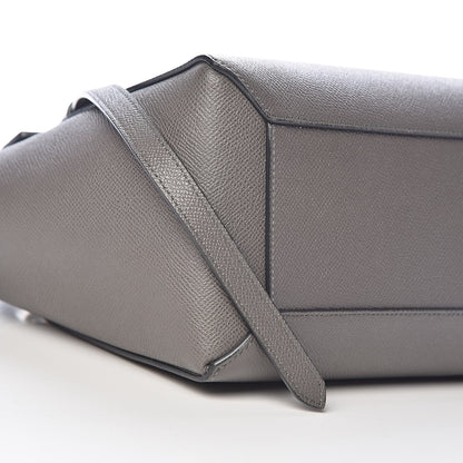 Celine Grained Calfskin Micro Belt Bag Grey 8 of 10