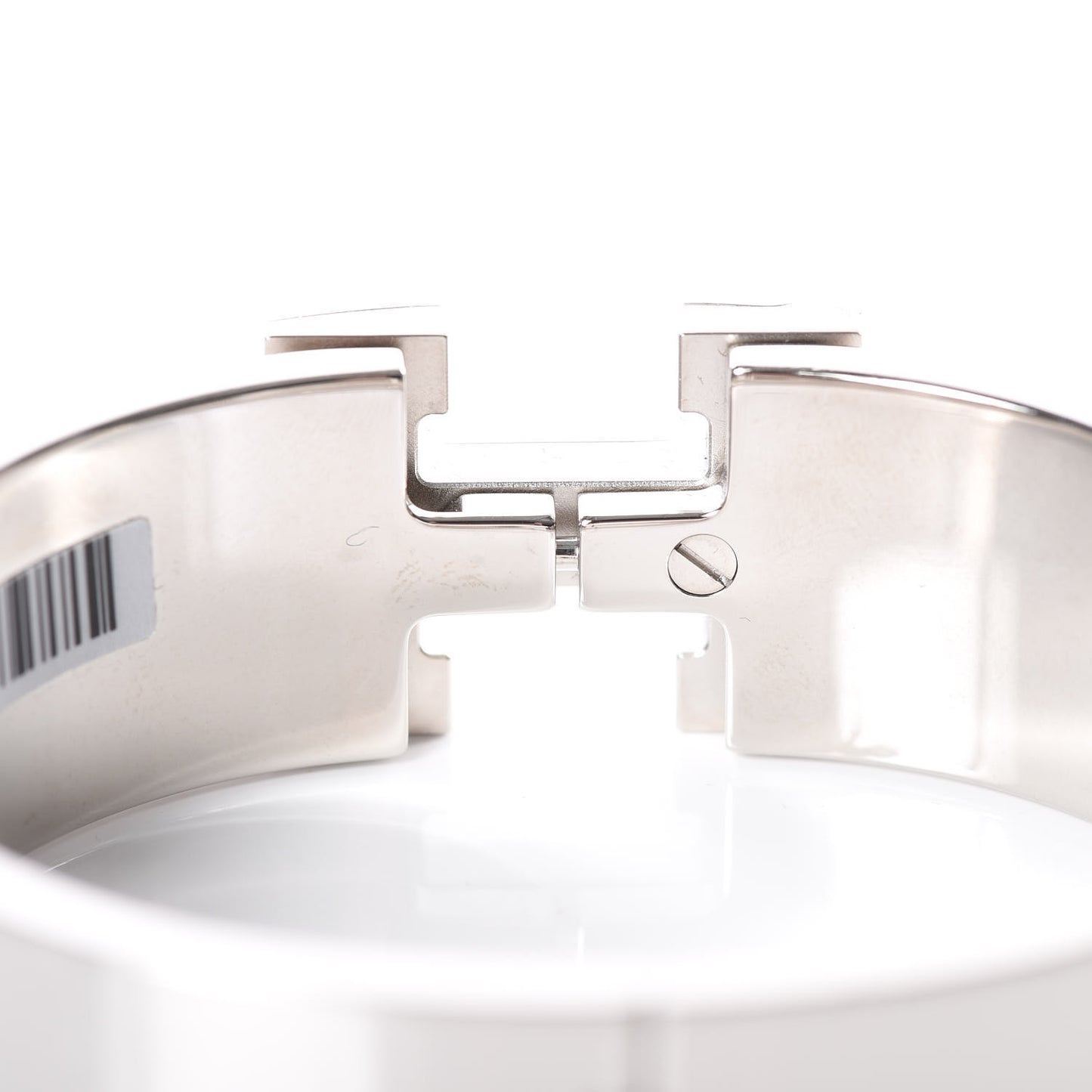 Enamel Wide Clic Clac H Bracelet GM Bleu Imperial