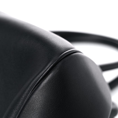 Salvatore Ferragamo Calfskin Frame Satchel Black 11 of 12